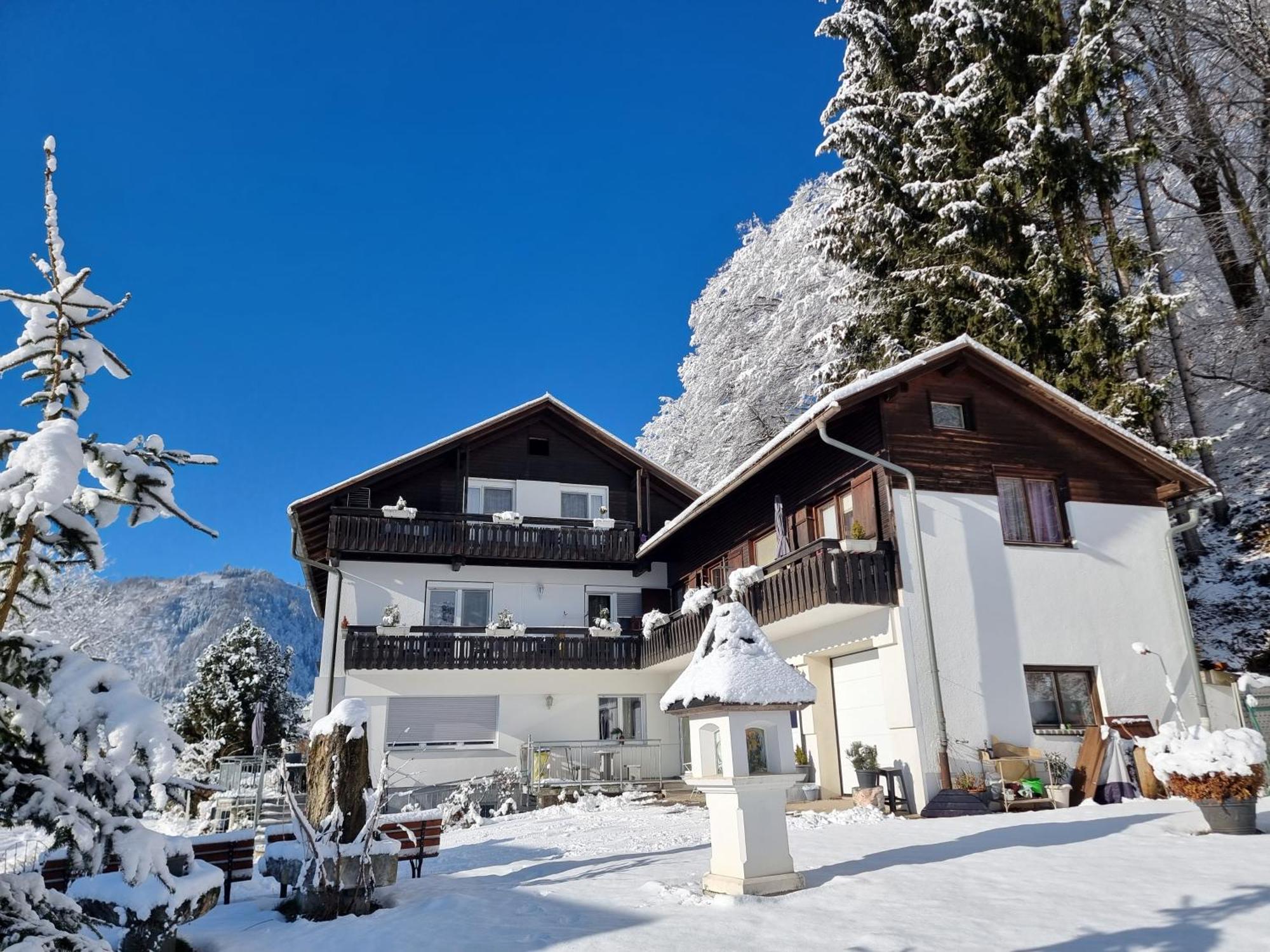 Ferienhaus Burgblick Treffen Exterior photo